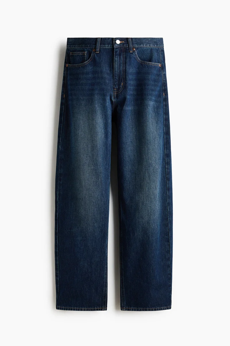H&M Barrel Regular Waist Jeans